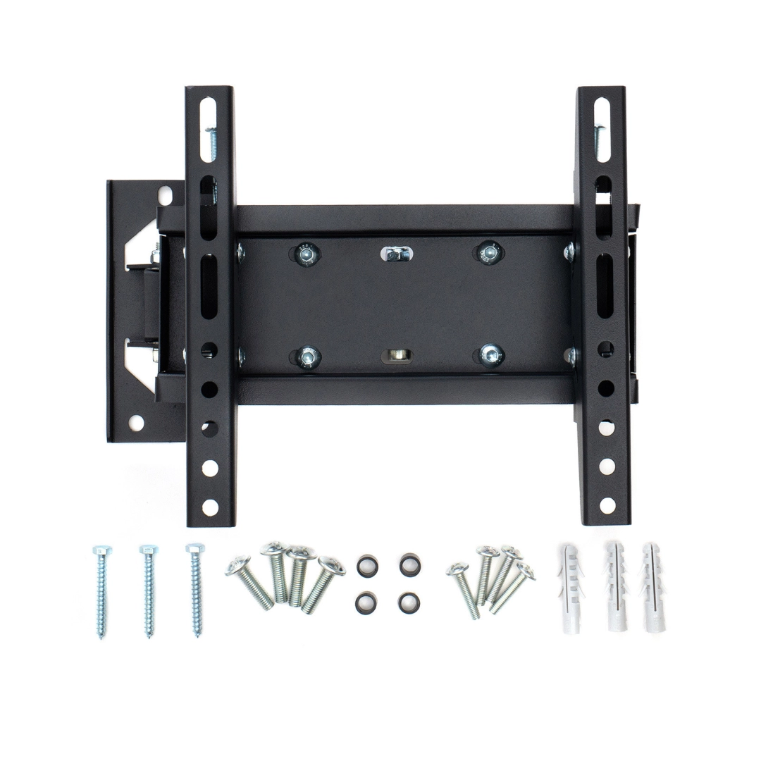 Кронштейн для телевізора Sector TV02T-R2 Black з нахилом/поворотний, 23" до 43", MAX VESA: 200x200 мм