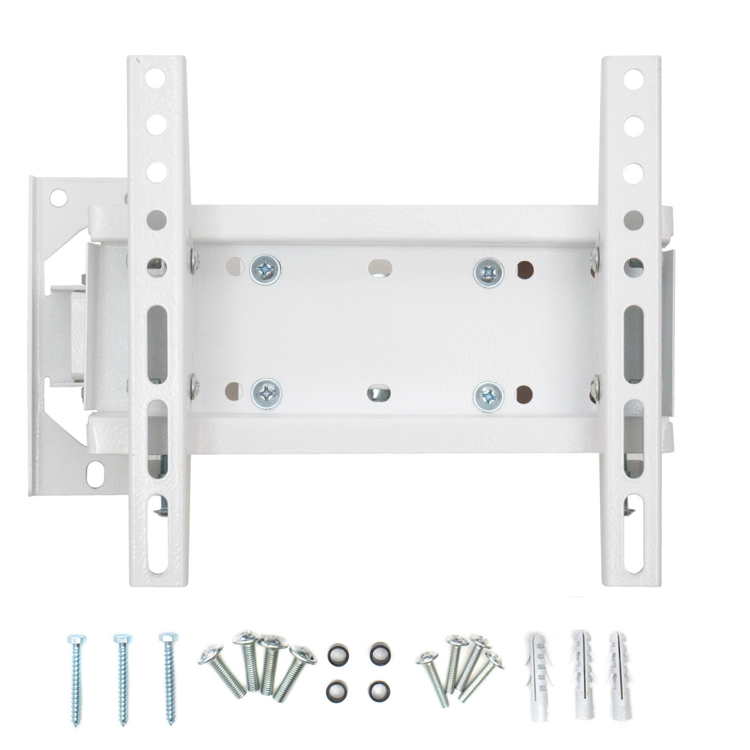 Кронштейн для телевізора Sector TV02T-R2 White з нахилом/поворотний, 23" до 43", MAX VESA: 200x200 мм