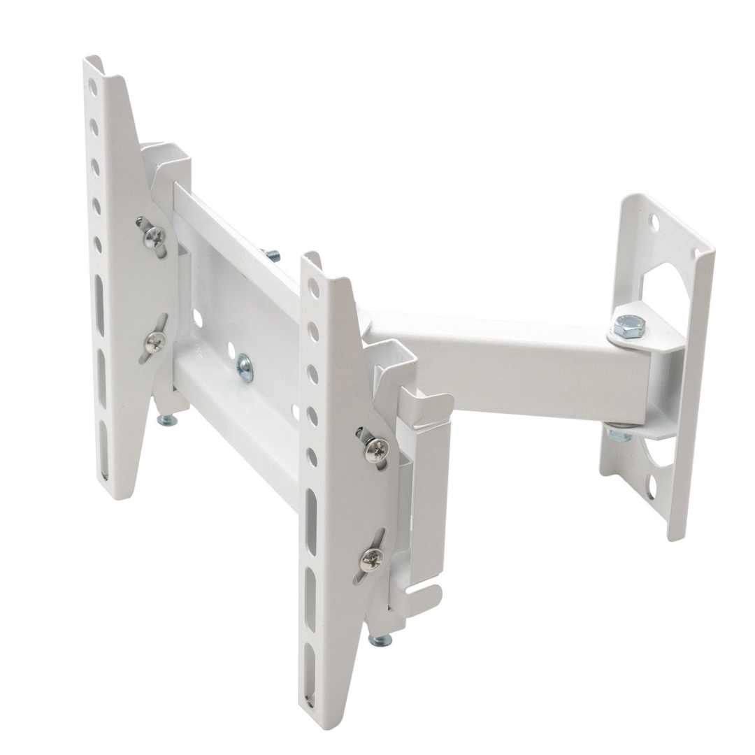 Кронштейн для телевізора Sector TV02T-R2 White з нахилом/поворотний, 23" до 43", MAX VESA: 200x200 мм