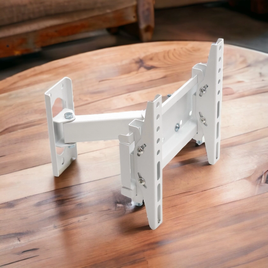 Кронштейн для телевізора Sector TV02T-R2 White з нахилом/поворотний, 23" до 43", MAX VESA: 200x200 мм