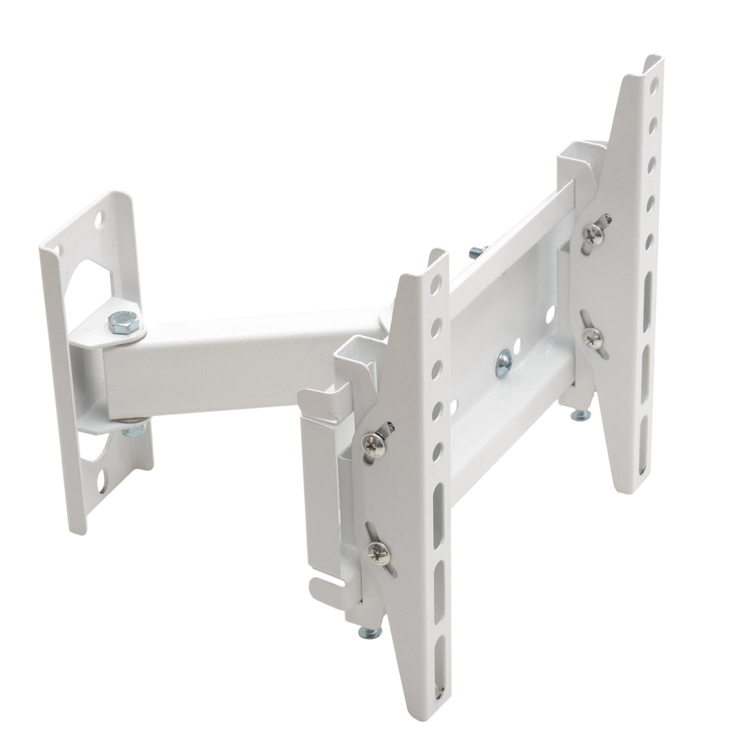 Кронштейн для телевізора Sector TV02T-R2 White з нахилом/поворотний, 23" до 43", MAX VESA: 200x200 мм