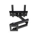 Кронштейн для телевізора Sector TV02T-R3 Black з нахилом/поворотний, 23" до 43", MAX VESA: 200x200 мм Кронштейн для телевізора Sector TV02T-R3 Black з нахилом/поворотний, 23" до 43", MAX VESA: 200x200 мм