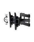 Кронштейн для телевизора Sector TV02T-R3 Black с наклоном / поворотный, 23" до 43", MAX VESA: 200x200 мм