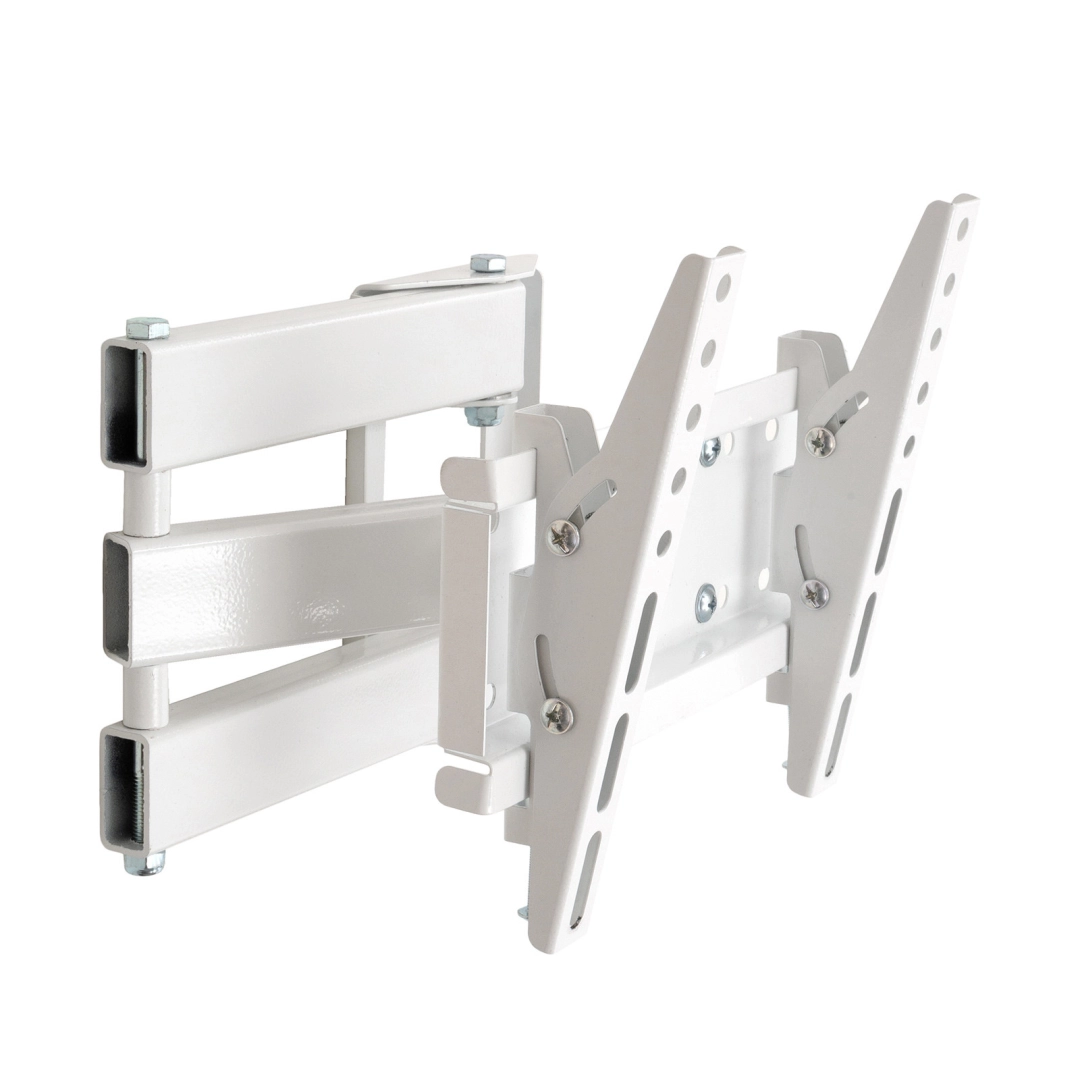 Кронштейн для телевізора Sector TV02T-R3 White з нахилом/поворотний, 23" до 43", MAX VESA: 200x200 мм Кронштейн для телевізора Sector TV02T-R3 White з нахилом/поворотний, 23" до 43", MAX VESA: 200x200 мм