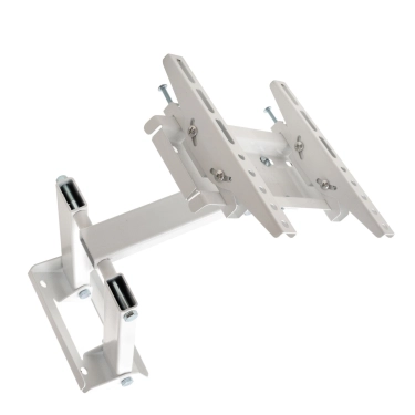 Кронштейн для телевізора Sector TV02T-R3 White з нахилом/поворотний, 23" до 43", MAX VESA: 200x200 мм