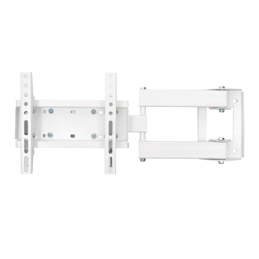 Кронштейн для телевізора Sector TV02T-R3 White з нахилом/поворотний, 23" до 43", MAX VESA: 200x200 мм Кронштейн для телевізора Sector TV02T-R3 White з нахилом/поворотний, 23" до 43", MAX VESA: 200x200 мм