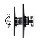 Кронштейн для телевізора Sector TV04T-R2 Black з нахилом/поворотний, 32" до 55", MAX VESA: 400x400 мм Кронштейн для телевізора Sector TV04T-R2 Black з нахилом/поворотний, 32" до 55", MAX VESA: 400x400 мм