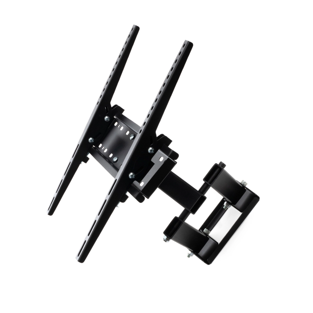 Кронштейн для телевізора Sector TV04T-R3 Black з нахилом/поворотний, 32" до 55", MAX VESA: 400x400 мм