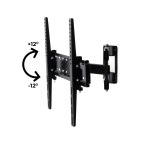 Кронштейн для телевізора Sector TV04T-R3 Black з нахилом/поворотний, 32" до 55", MAX VESA: 400x400 мм Кронштейн для телевізора Sector TV04T-R3 Black з нахилом/поворотний, 32" до 55", MAX VESA: 400x400 мм