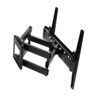 Кронштейн для телевізора Sector TV04T-R6 Black з нахилом/поворотний, 32" до 55", MAX VESA: 400x400 мм Кронштейн для телевізора Sector TV04T-R6 Black з нахилом/поворотний, 32" до 55", MAX VESA: 400x400 мм