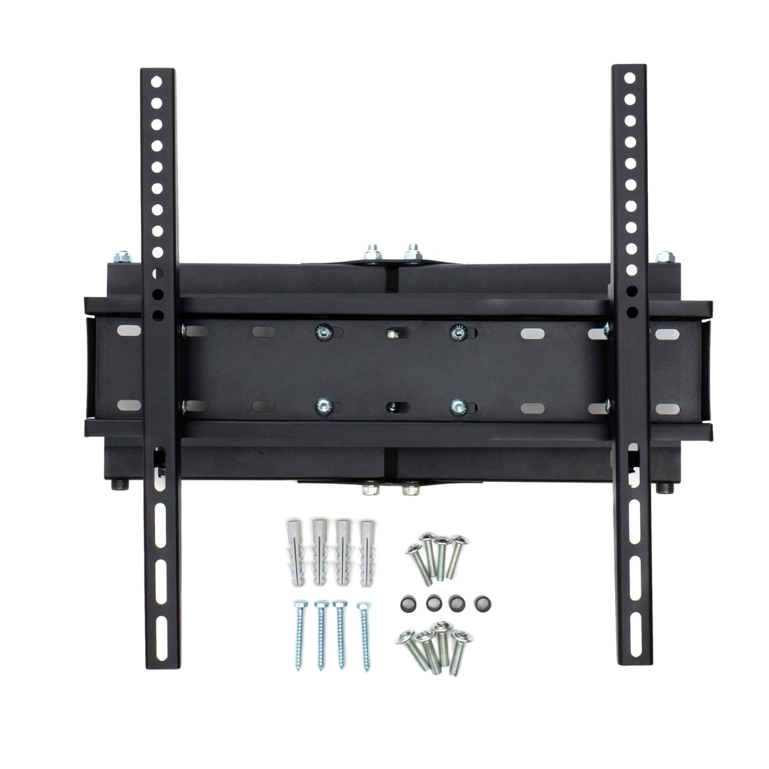 Кронштейн для телевізора Sector TV04T-R6 Black з нахилом/поворотний, 32" до 55", MAX VESA: 400x400 мм