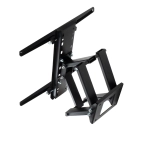 Кронштейн для телевізора Sector TV04T-R6 Black з нахилом/поворотний, 32" до 55", MAX VESA: 400x400 мм Кронштейн для телевізора Sector TV04T-R6 Black з нахилом/поворотний, 32" до 55", MAX VESA: 400x400 мм