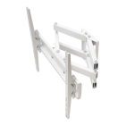 Кронштейн для телевізора Sector TV04T-R6 White з нахилом/поворотний, 32" до 55", MAX VESA: 400x400 мм Кронштейн для телевізора Sector TV04T-R6 White з нахилом/поворотний, 32" до 55", MAX VESA: 400x400 мм