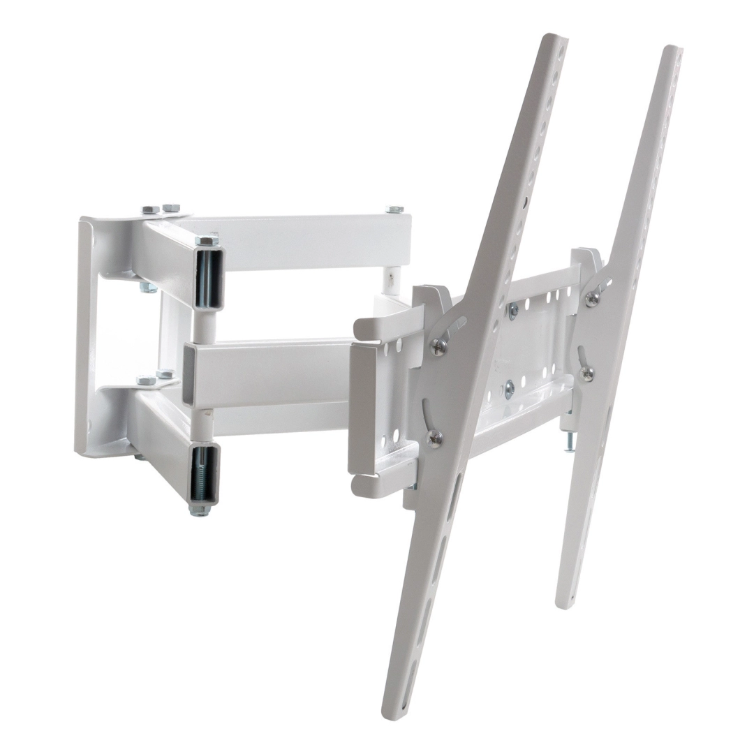 Кронштейн для телевізора Sector TV04T-R6 White з нахилом/поворотний, 32" до 55", MAX VESA: 400x400 мм