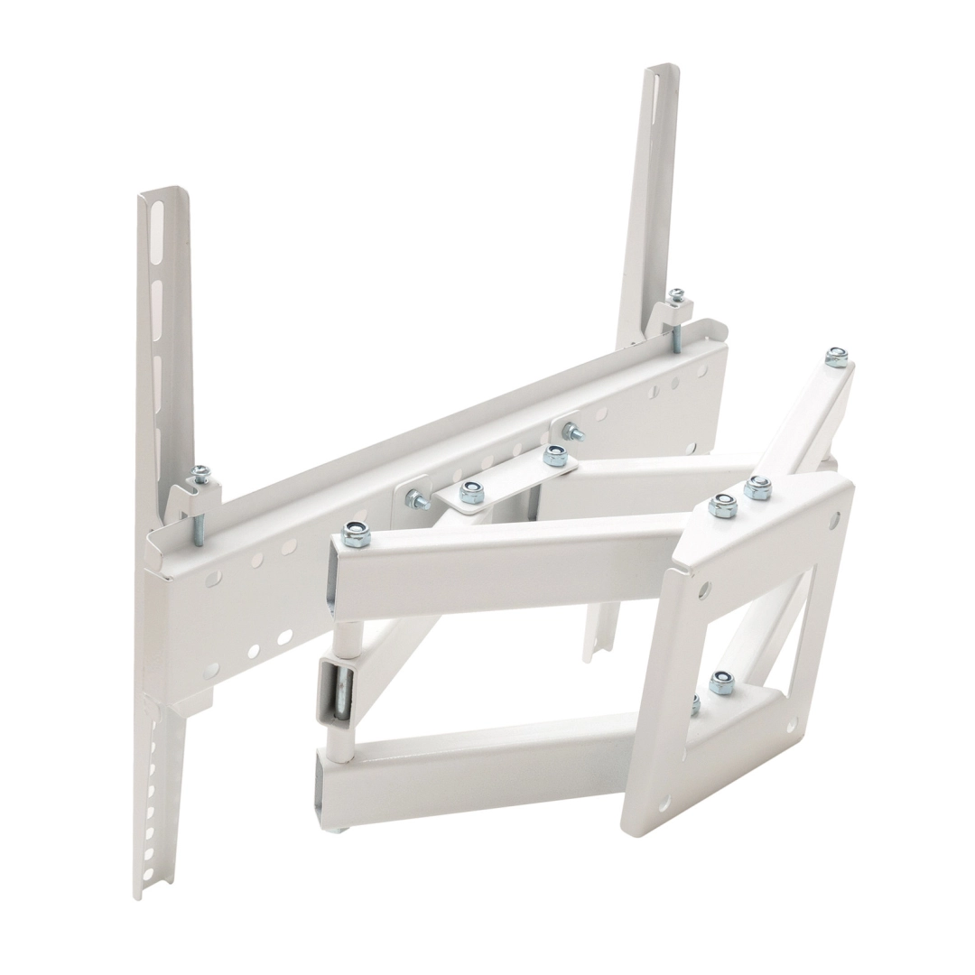 Кронштейн для телевізора Sector TV04T-R6 White з нахилом/поворотний, 32" до 55", MAX VESA: 400x400 мм