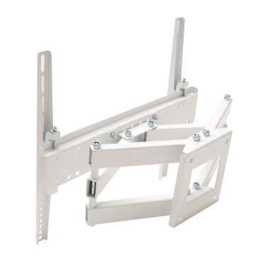 Кронштейн для телевізора Sector TV04T-R6 White з нахилом/поворотний, 32" до 55", MAX VESA: 400x400 мм