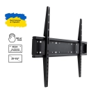 Кронштейн для телевізора Sector TV0604F Black з нахилом/фіксований 37". до 70", MAX VESA: 600x400 мм Кронштейн для телевізора Sector TV0604F Black з нахилом/фіксований 37". до 70", MAX VESA: 600x400 мм