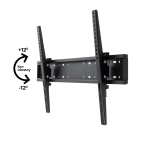 Кронштейн для телевізора Sector TV0604T Black з нахилом/фіксований 37". до 70", MAX VESA: 600x400 мм Кронштейн для телевізора Sector TV0604T Black з нахилом/фіксований 37". до 70", MAX VESA: 600x400 мм