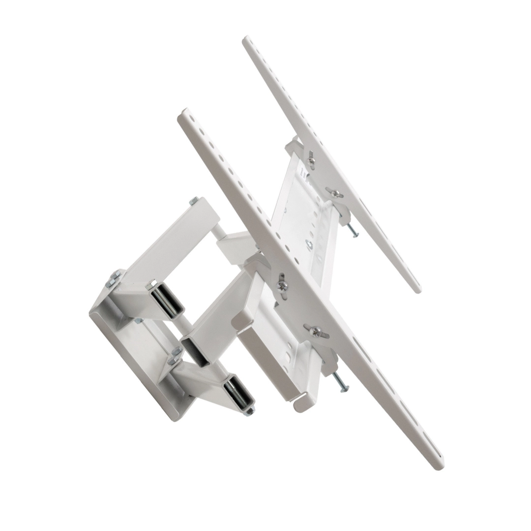 Кронштейн для телевізора Sector TV0604T-R6 White з нахилом/поворотний, 37" до 70", MAX VESA: 600x400 мм