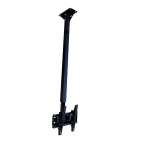Стельовий кронштейн для телевізора Sector CM-02T Black - з нахилом, 23" до 43", (max VESA 200x200 мм) Стельовий кронштейн для телевізора Sector CM-02T Black - з нахилом, 23" до 43", (max VESA 200x200 мм)