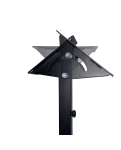 TV ceiling bracket Sector CM-02T Black - tilted, 23" to 43", (max VESA 200x200 mm)