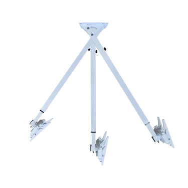 Стельовий кронштейн для телевізора Sector CM-02T White - з нахилом, 23" до 43", (max VESA 200x200 мм)