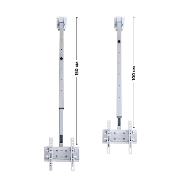 Стельовий кронштейн для телевізора Sector CM-02T White - з нахилом, 23" до 43", (max VESA 200x200 мм)