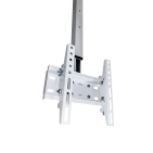 Стельовий кронштейн для телевізора Sector CM-02T White - з нахилом, 23" до 43", (max VESA 200x200 мм) Стельовий кронштейн для телевізора Sector CM-02T White - з нахилом, 23" до 43", (max VESA 200x200 мм)