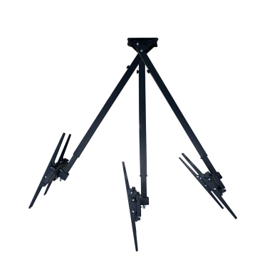 Стельовий кронштейн для телевізора Sector CM-04T Black з нахилом, 32" до 55", (max VESA 400x400 мм)