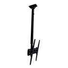 Стельовий кронштейн для телевізора Sector CM-04T Black з нахилом, 32" до 55", (max VESA 400x400 мм) Стельовий кронштейн для телевізора Sector CM-04T Black з нахилом, 32" до 55", (max VESA 400x400 мм)