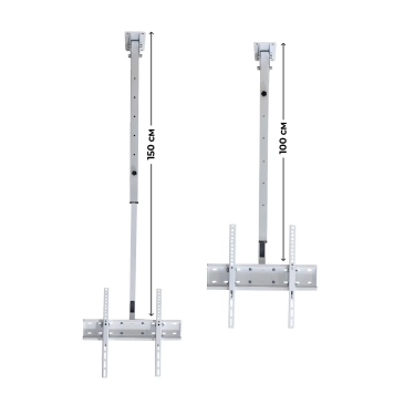 Стельовий кронштейн для телевізора Sector CM-04T White з нахилом, 32" до 55", (max VESA 400x400 мм)