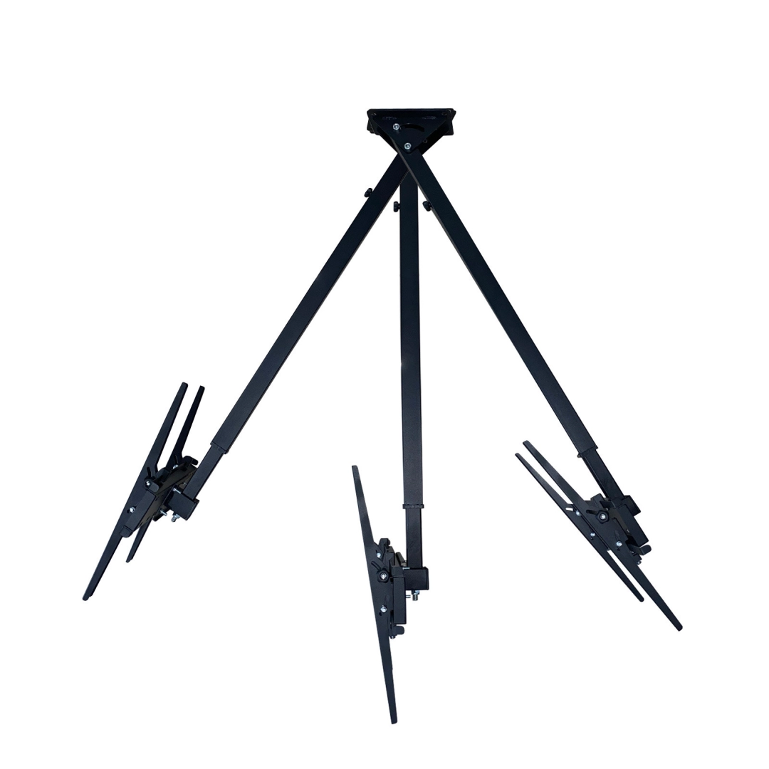 Стельовий кронштейн для телевізора Sector CM-0604T Black з нахилом, 37" до 70", (max VESA 600x400 мм)