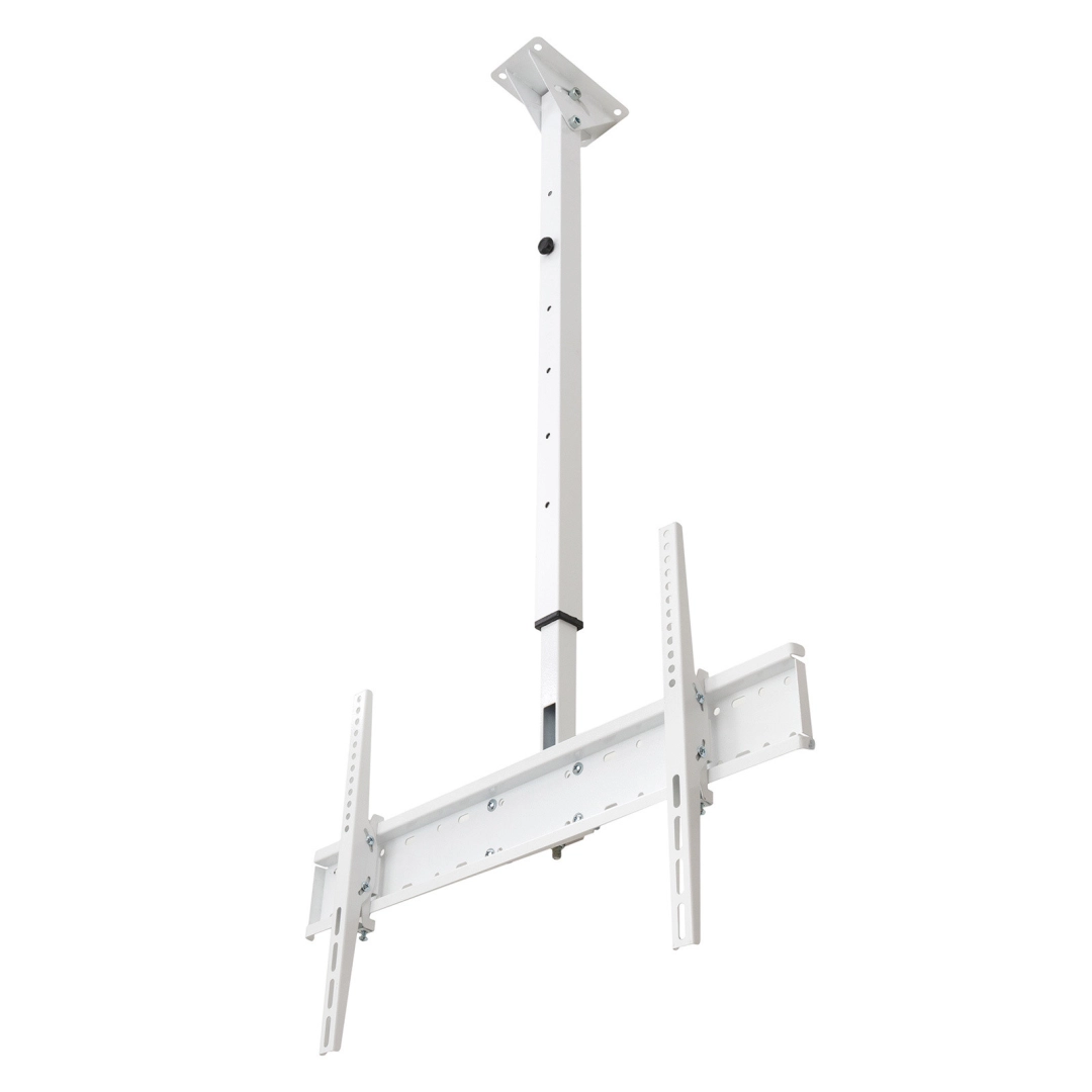 Стельовий кронштейн для телевізора Sector CM-0604T White з нахилом, 37" до 70", (max VESA 600x400 мм)