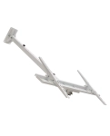 TV ceiling bracket Sector CM-0604T White tilted, 37" to 70", (max VESA 600x400 mm)