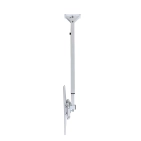 Стельовий кронштейн для телевізора Sector CM-0604T White з нахилом, 37" до 70", (max VESA 600x400 мм) Стельовий кронштейн для телевізора Sector CM-0604T White з нахилом, 37" до 70", (max VESA 600x400 мм)