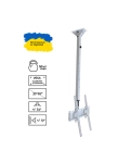 TV ceiling bracket Sector CM-0604T White tilted, 37" to 70", (max VESA 600x400 mm)