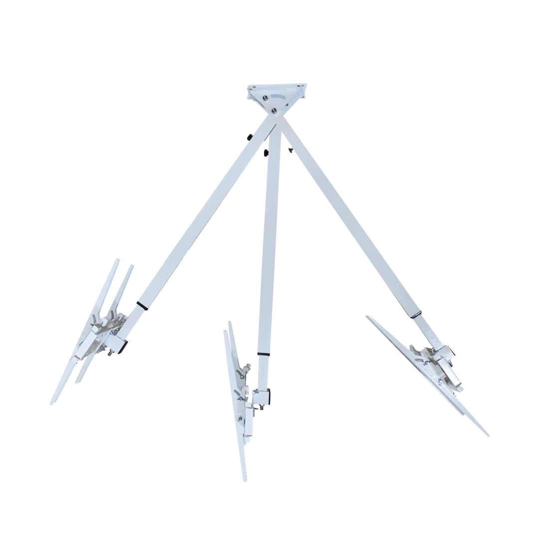 Стельовий кронштейн для телевізора Sector CM-0604T White з нахилом, 37" до 70", (max VESA 600x400 мм)