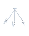 TV ceiling bracket Sector CM-0604T White tilted, 37" to 70", (max VESA 600x400 mm)