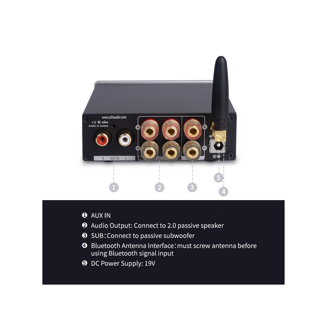 Підсилювач потужності FX-Audio XL01