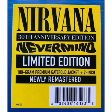LP2 Nirvana: Nevermind - Ltd Edt
