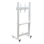 Стійка презентаційна для телевізора Sector Т7 White (монітора), 43"-90" (max VESA 800х400) Стійка презентаційна для телевізора Sector Т7 White (монітора), 43"-90" (max VESA 800х400)