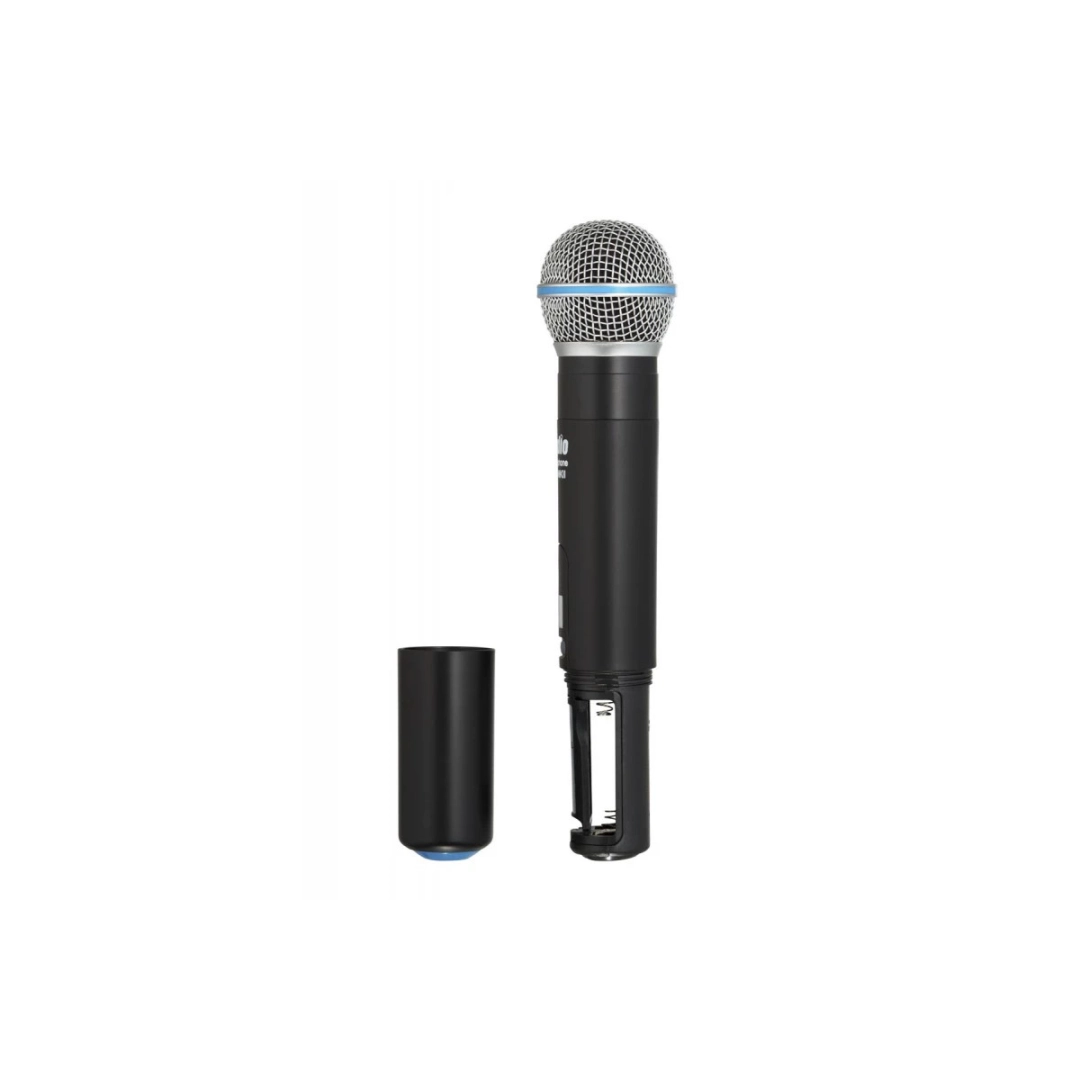 Радіосистема DV audio PGX-224 MKII з двома ручними мікрофонами у пластиковому корпусі Радіосистема DV audio PGX-224 MKII з двома ручними мікрофонами у пластиковому корпусі