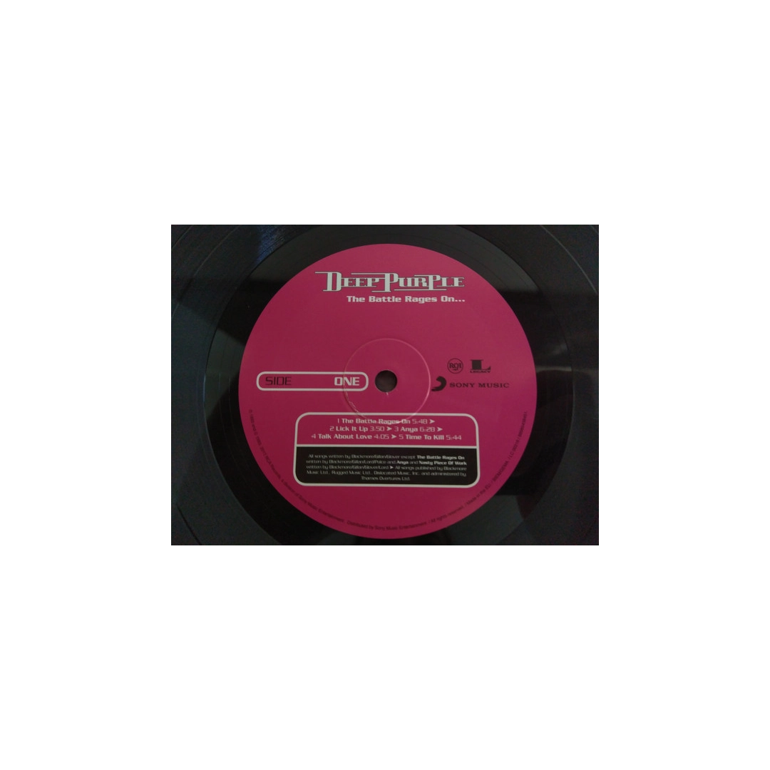 Виниловый диск Deep Purple: Battle Rages On