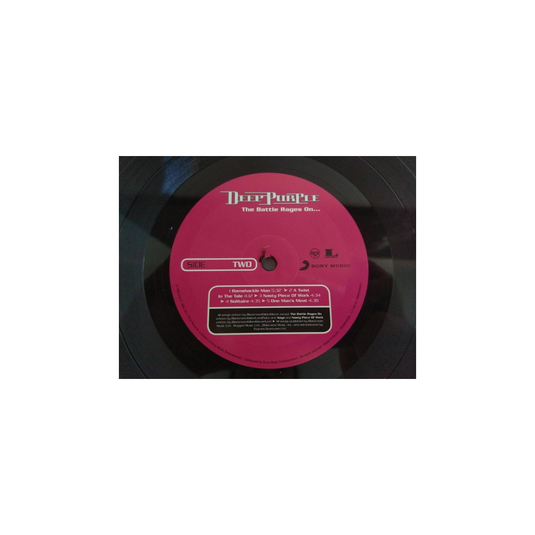 Виниловый диск Deep Purple: Battle Rages On