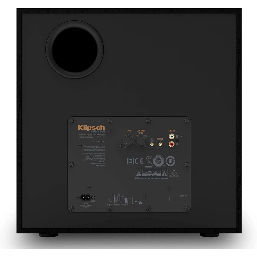 Сабвуфер Klipsch Reference R-121SW Black