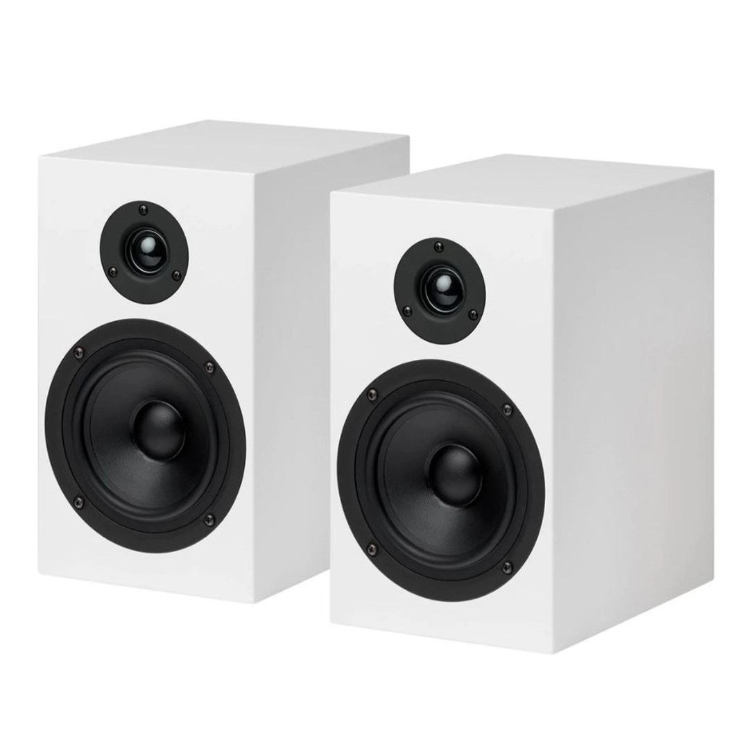 Програвач вінілових платівок Pro-Ject Set Jukebox E1 + Speaker Box 5 White/White Програвач вінілових платівок Pro-Ject Set Jukebox E1 + Speaker Box 5 White/White