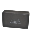 Block for yoga PowerPlay 4006 Yoga Brick black