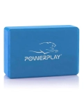 Block for yoga PowerPlay 4006 Yoga Brick Blue