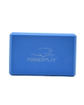 Block for yoga PowerPlay 4006 Yoga Brick Blue