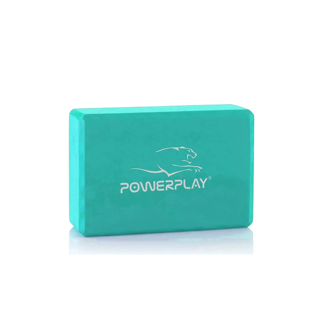 Блок для йоги PowerPlay 4006 Yoga Brick М'ятний